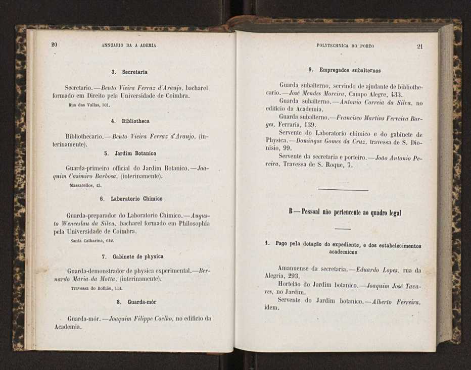 Annuario da Academia Polytechnica do Porto. A. 10 (1886-1887) / Ex. 2 13