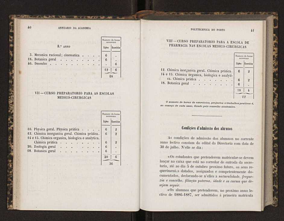 Annuario da Academia Polytechnica do Porto. A. 10 (1886-1887) / Ex. 2 23