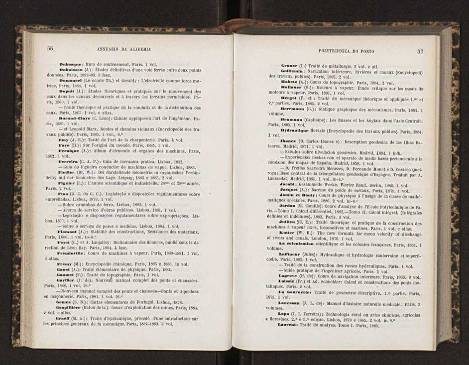 Annuario da Academia Polytechnica do Porto. A. 10 (1886-1887) / Ex. 2 31