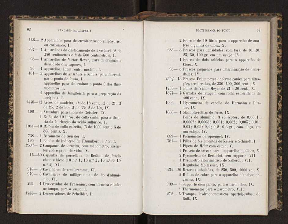 Annuario da Academia Polytechnica do Porto. A. 10 (1886-1887) / Ex. 2 34
