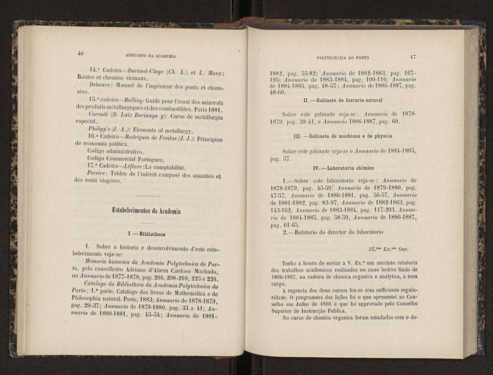 Annuario da Academia Polytechnica do Porto. A. 11 (1887-1888) / Ex. 2 26