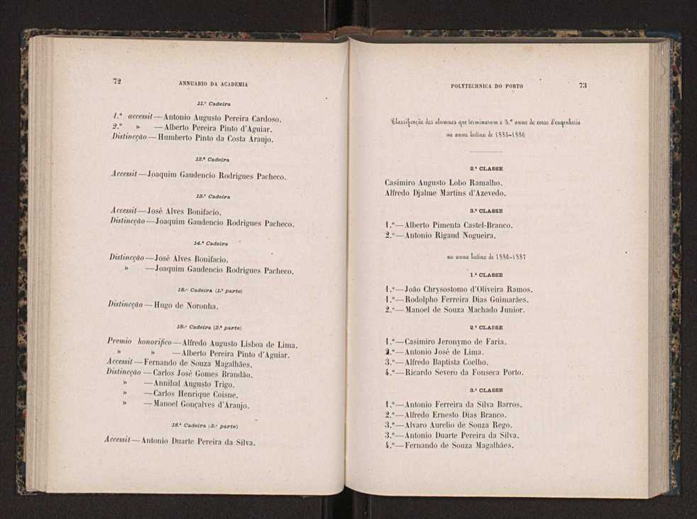 Annuario da Academia Polytechnica do Porto. A. 11 (1887-1888) / Ex. 2 39