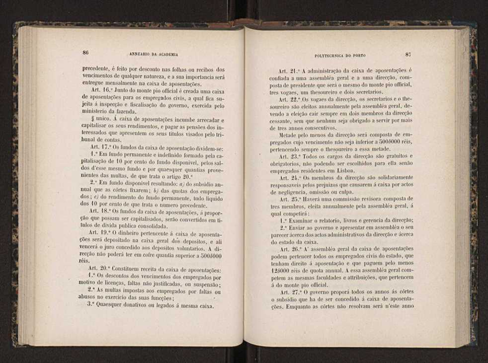Annuario da Academia Polytechnica do Porto. A. 11 (1887-1888) / Ex. 2 46