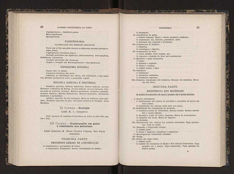 Annuario da Academia Polytechnica do Porto. A. 11 (1887-1888) / Ex. 2 73