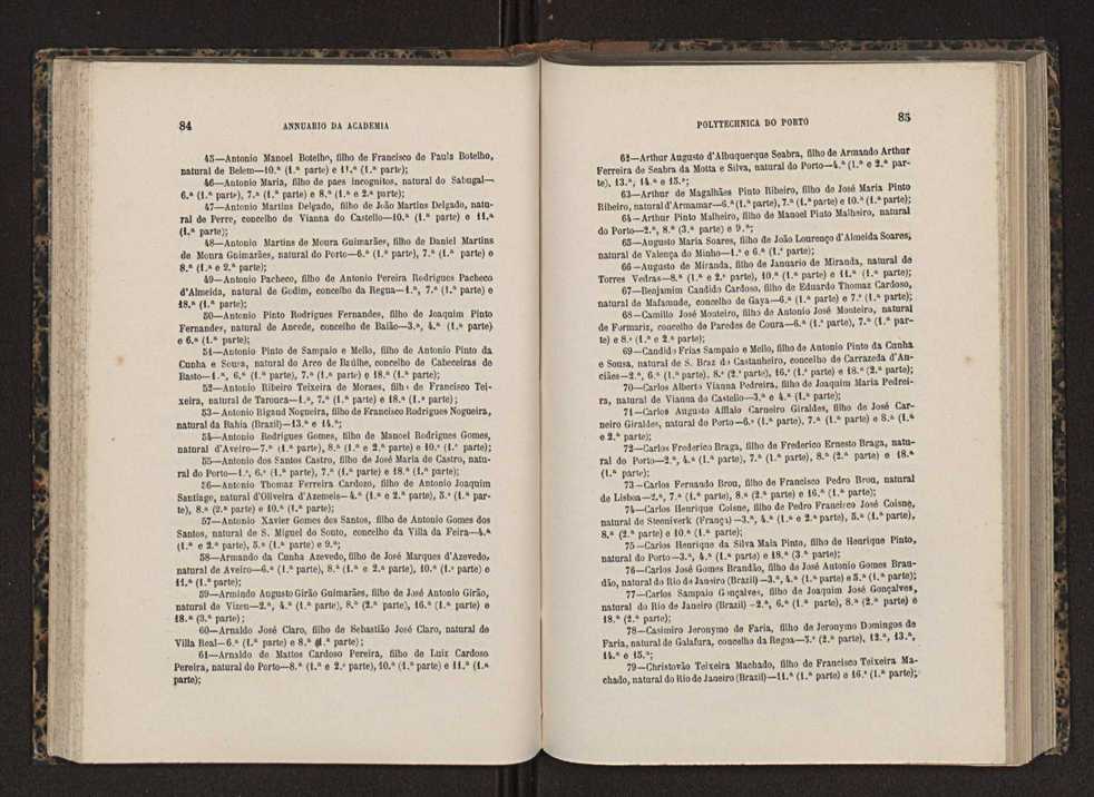 Annuario da Academia Polytechnica do Porto. A. 12 (1888-1889) / Ex. 2 44