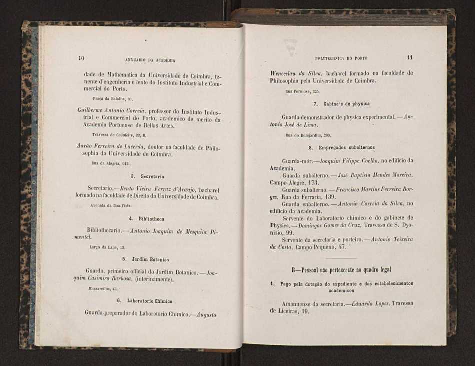 Annuario da Academia Polytechnica do Porto. A. 13 (1889-1890) / Ex. 2 7