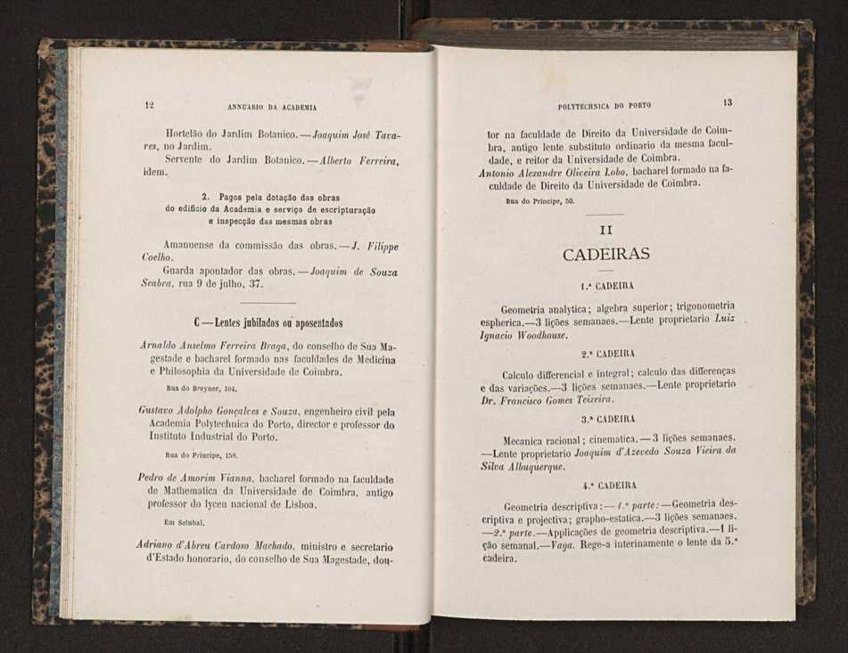 Annuario da Academia Polytechnica do Porto. A. 13 (1889-1890) / Ex. 2 8