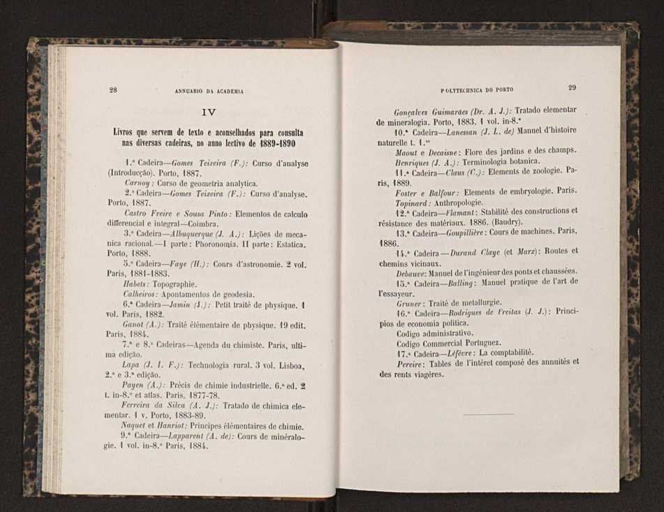 Annuario da Academia Polytechnica do Porto. A. 13 (1889-1890) / Ex. 2 16