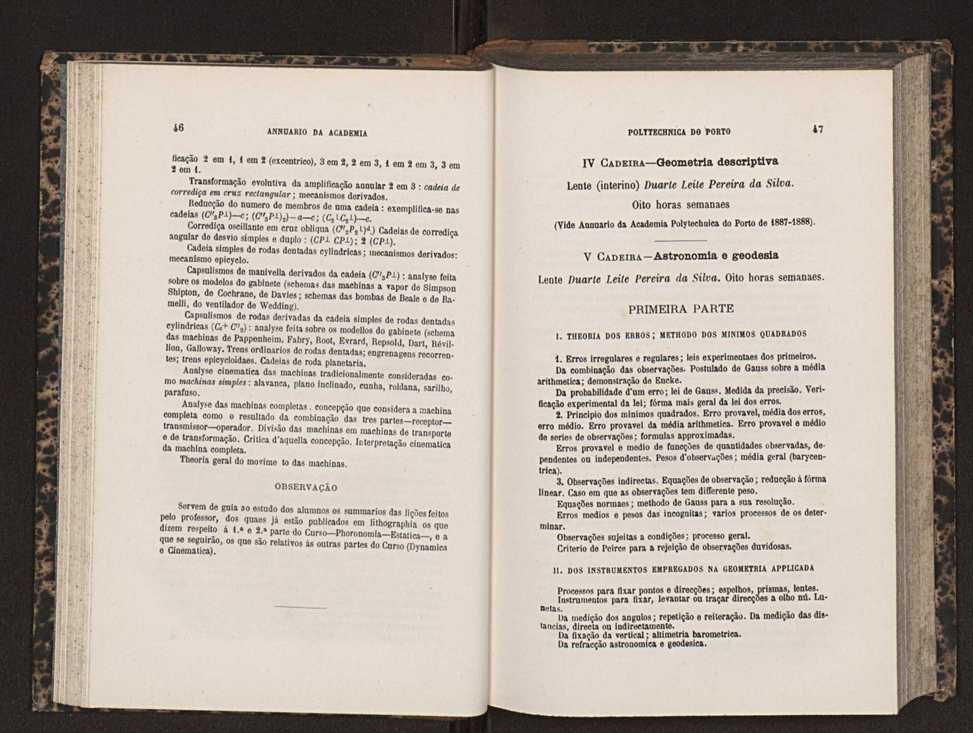 Annuario da Academia Polytechnica do Porto. A. 13 (1889-1890) / Ex. 2 25