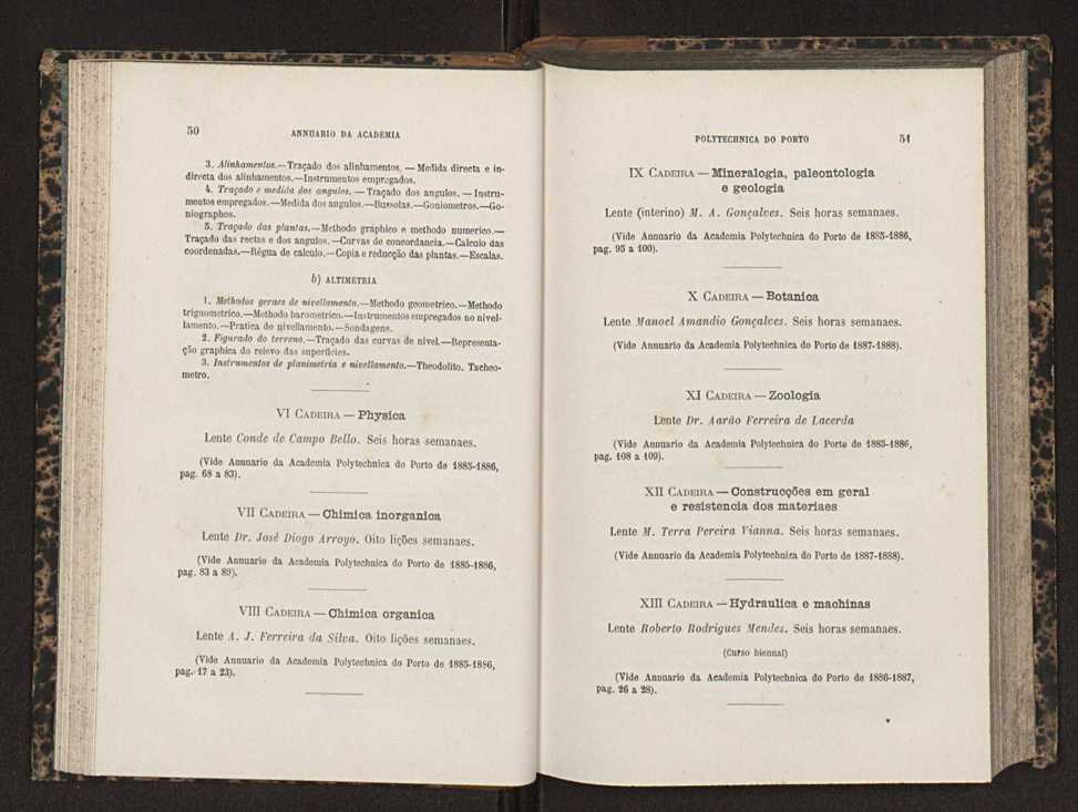 Annuario da Academia Polytechnica do Porto. A. 13 (1889-1890) / Ex. 2 27