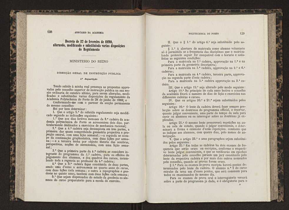 Annuario da Academia Polytechnica do Porto. A. 13 (1889-1890) / Ex. 2 68