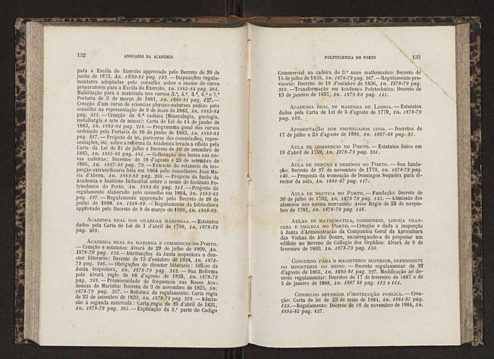 Annuario da Academia Polytechnica do Porto. A. 13 (1889-1890) / Ex. 2 70
