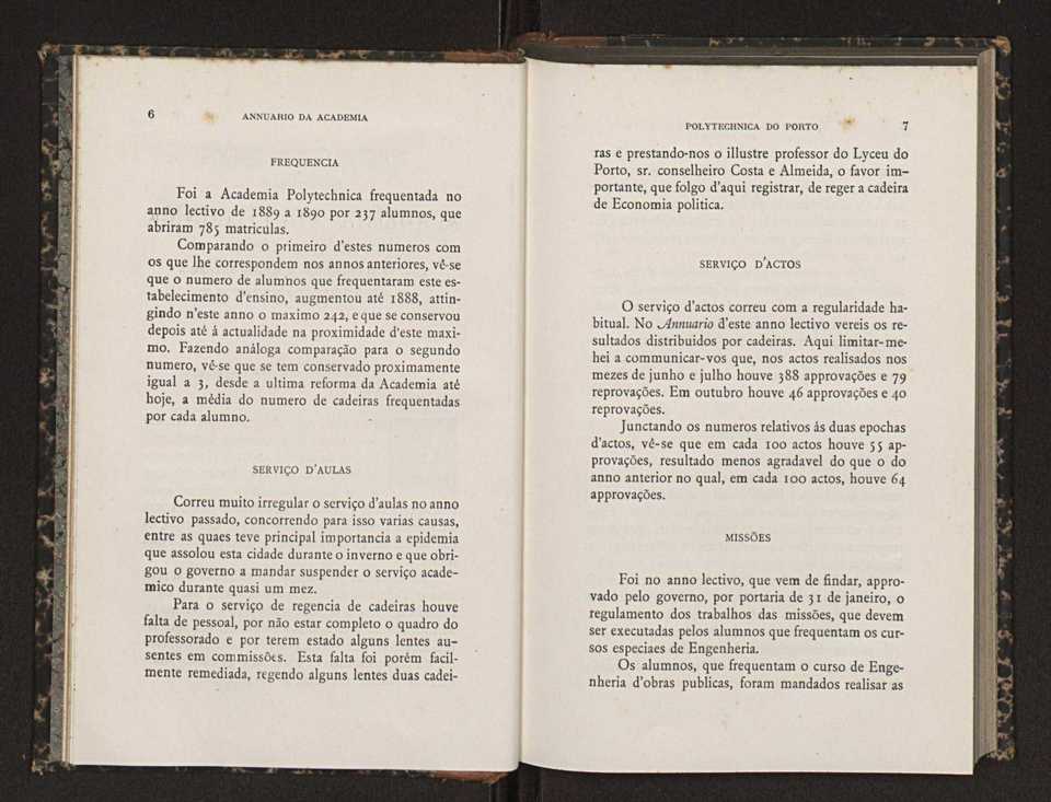 Annuario da Academia Polytechnica do Porto. A. 14 (1890-1891) / Ex. 2 7