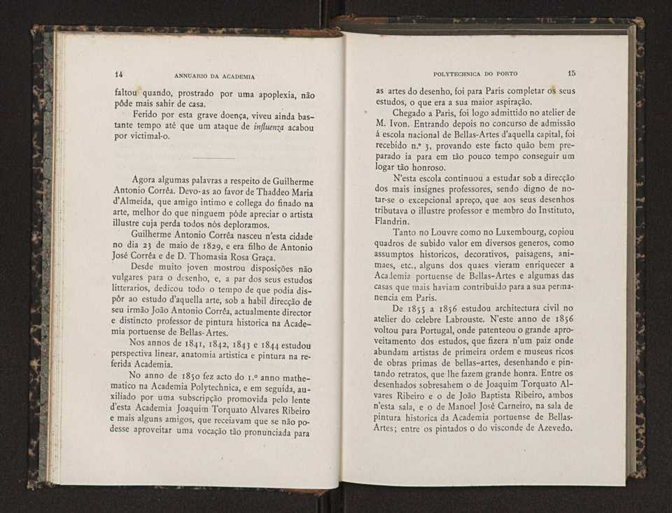 Annuario da Academia Polytechnica do Porto. A. 14 (1890-1891) / Ex. 2 11