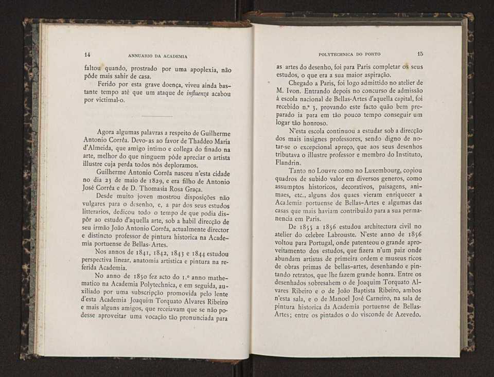 Annuario da Academia Polytechnica do Porto. A. 14 (1890-1891) / Ex. 2 11