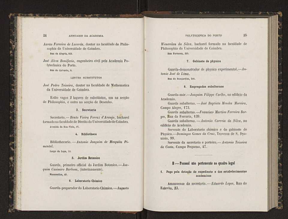 Annuario da Academia Polytechnica do Porto. A. 14 (1890-1891) / Ex. 2 16