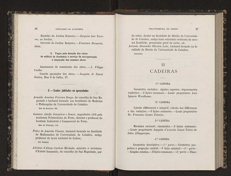 Annuario da Academia Polytechnica do Porto. A. 14 (1890-1891) / Ex. 2 17