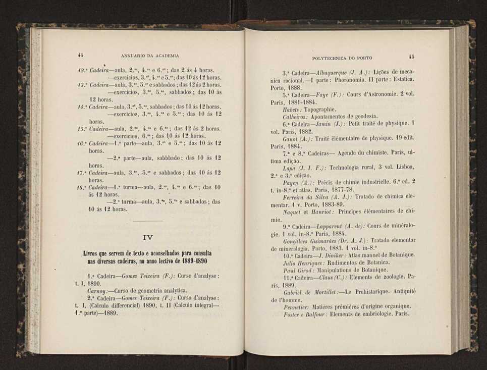 Annuario da Academia Polytechnica do Porto. A. 14 (1890-1891) / Ex. 2 26