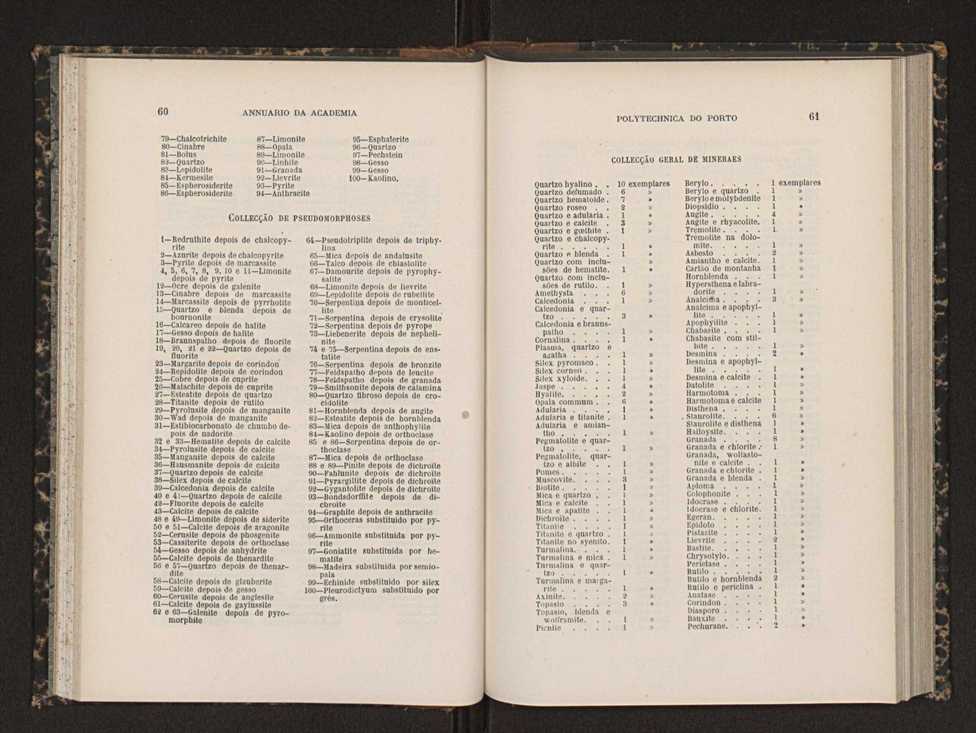Annuario da Academia Polytechnica do Porto. A. 14 (1890-1891) / Ex. 2 34