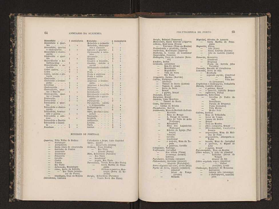 Annuario da Academia Polytechnica do Porto. A. 14 (1890-1891) / Ex. 2 36