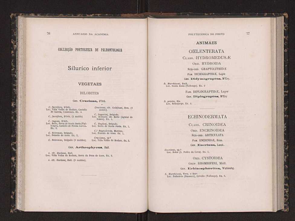 Annuario da Academia Polytechnica do Porto. A. 14 (1890-1891) / Ex. 2 42