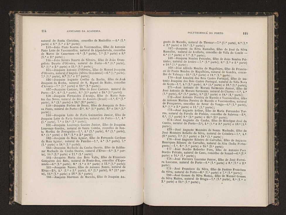 Annuario da Academia Polytechnica do Porto. A. 14 (1890-1891) / Ex. 2 61