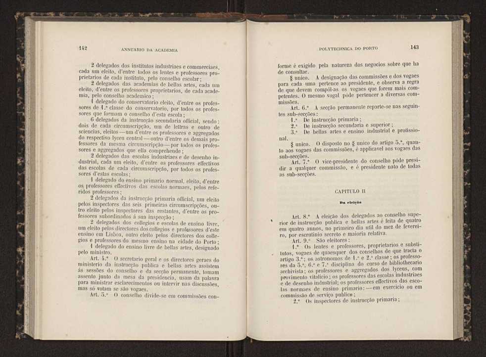 Annuario da Academia Polytechnica do Porto. A. 14 (1890-1891) / Ex. 2 76