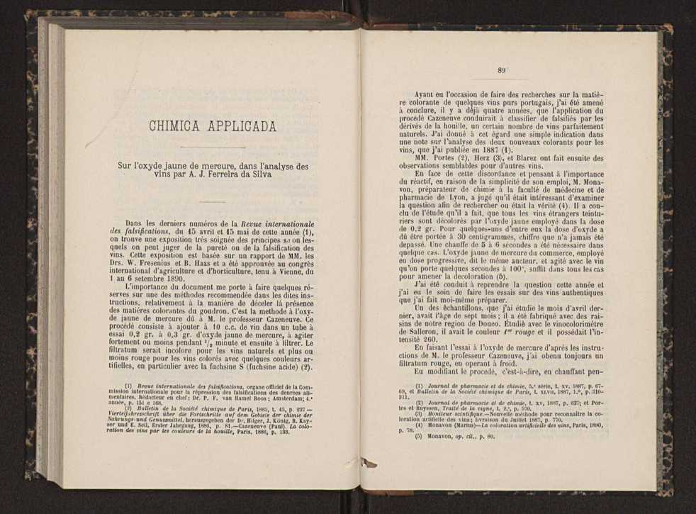 Annuario da Academia Polytechnica do Porto. A. 14 (1890-1891) / Ex. 2 135