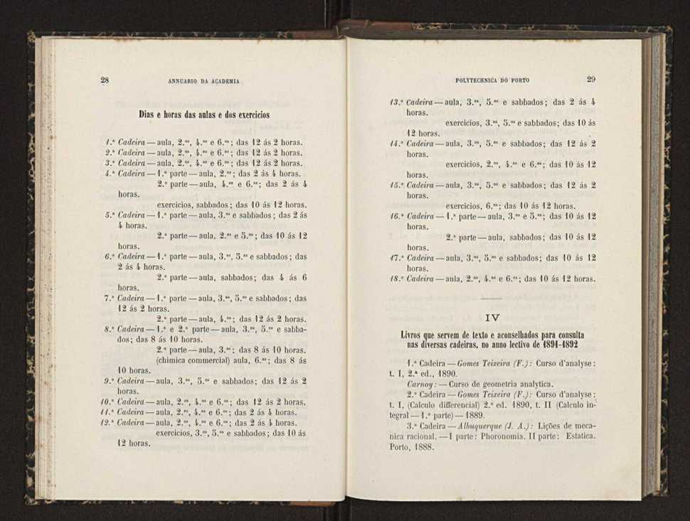 Annuario da Academia Polytechnica do Porto. A. 15 (1891-1892) / Ex. 2 17