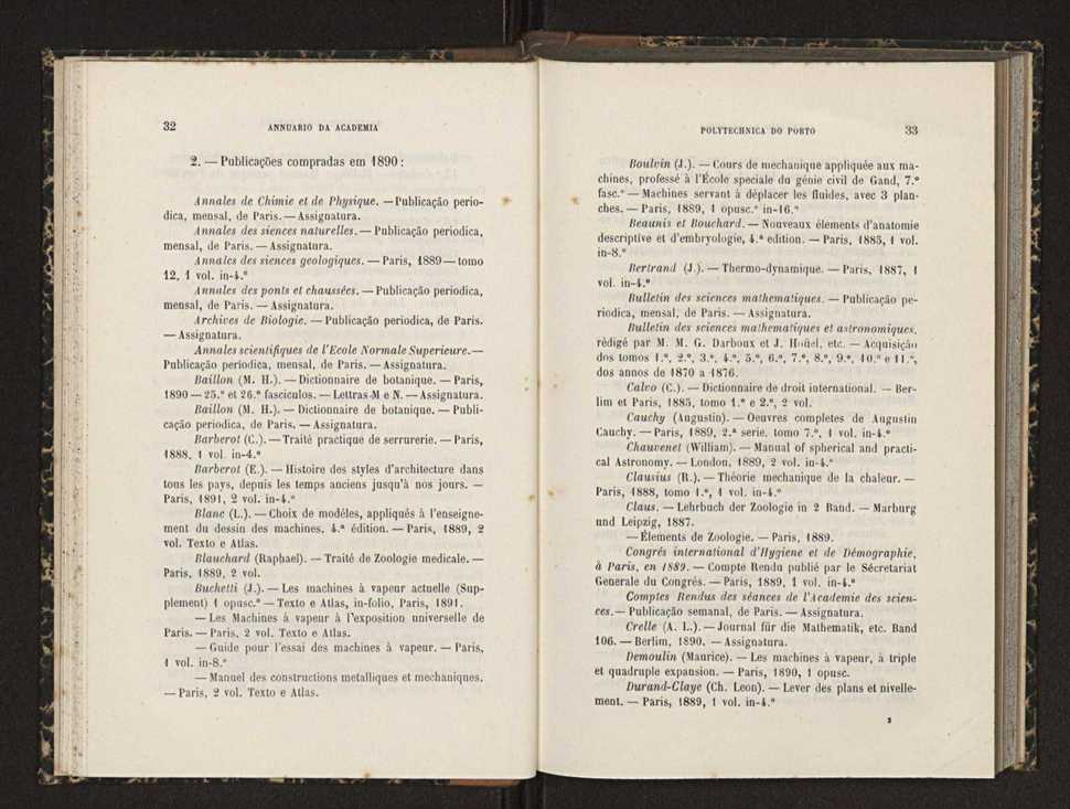 Annuario da Academia Polytechnica do Porto. A. 15 (1891-1892) / Ex. 2 19