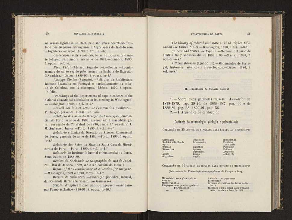Annuario da Academia Polytechnica do Porto. A. 15 (1891-1892) / Ex. 2 23