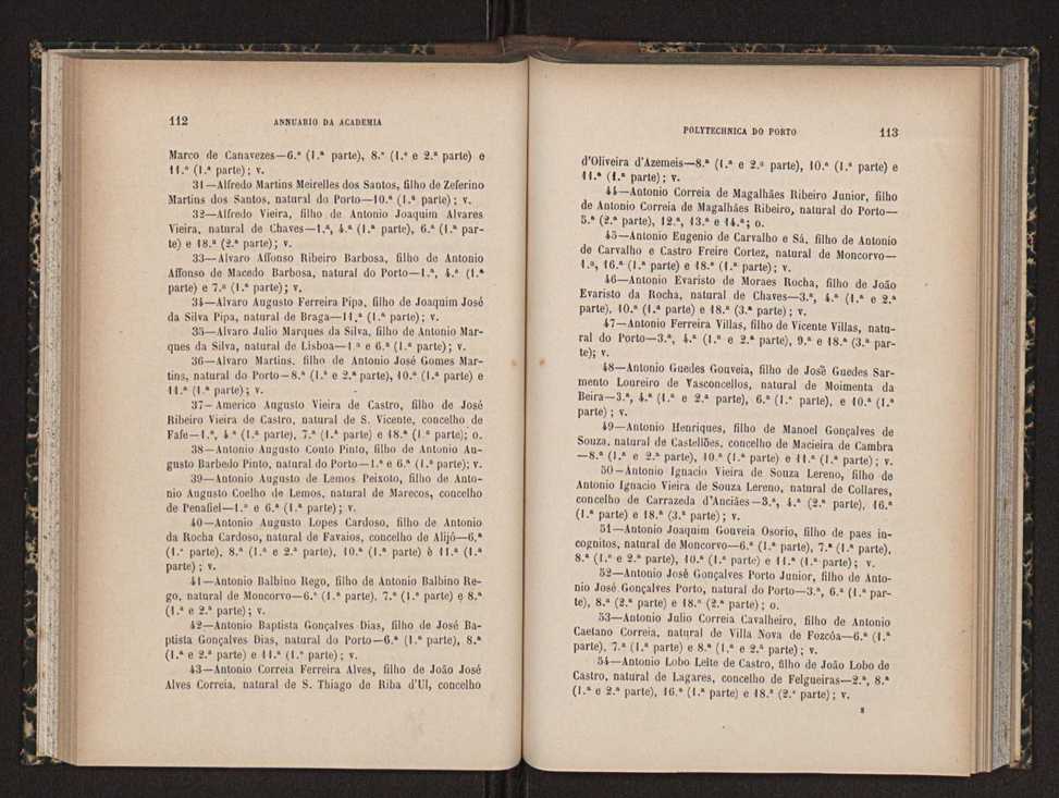Annuario da Academia Polytechnica do Porto. A. 15 (1891-1892) / Ex. 2 59