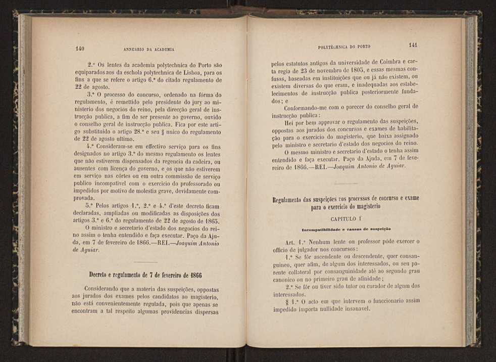 Annuario da Academia Polytechnica do Porto. A. 15 (1891-1892) / Ex. 2 74