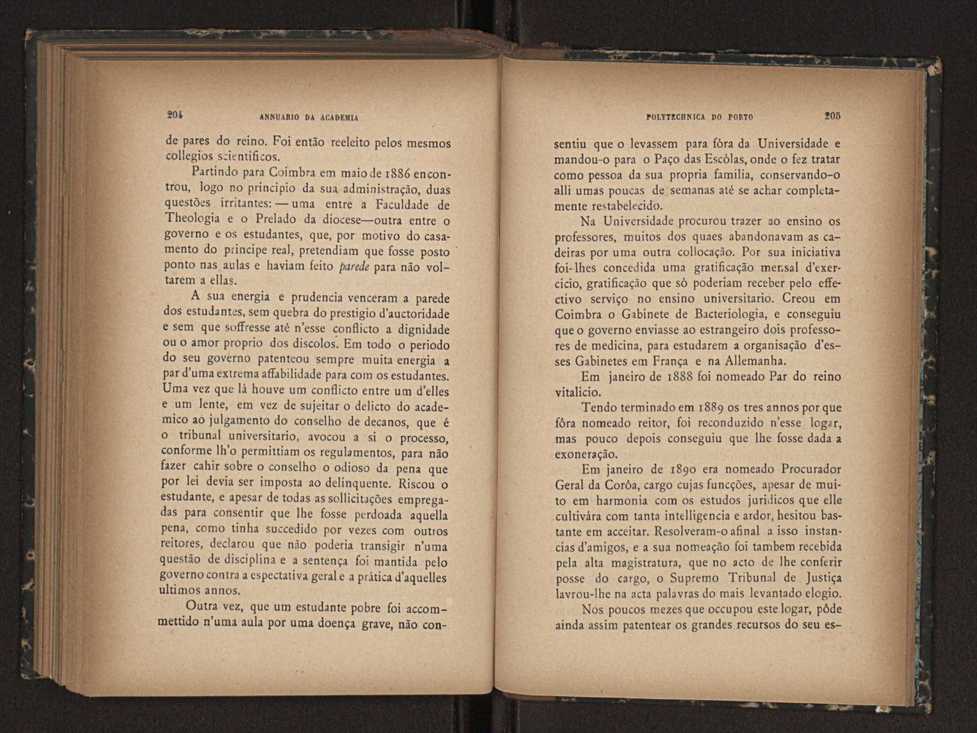 Annuario da Academia Polytechnica do Porto. A. 16 (1892-1893) / Ex. 2 106