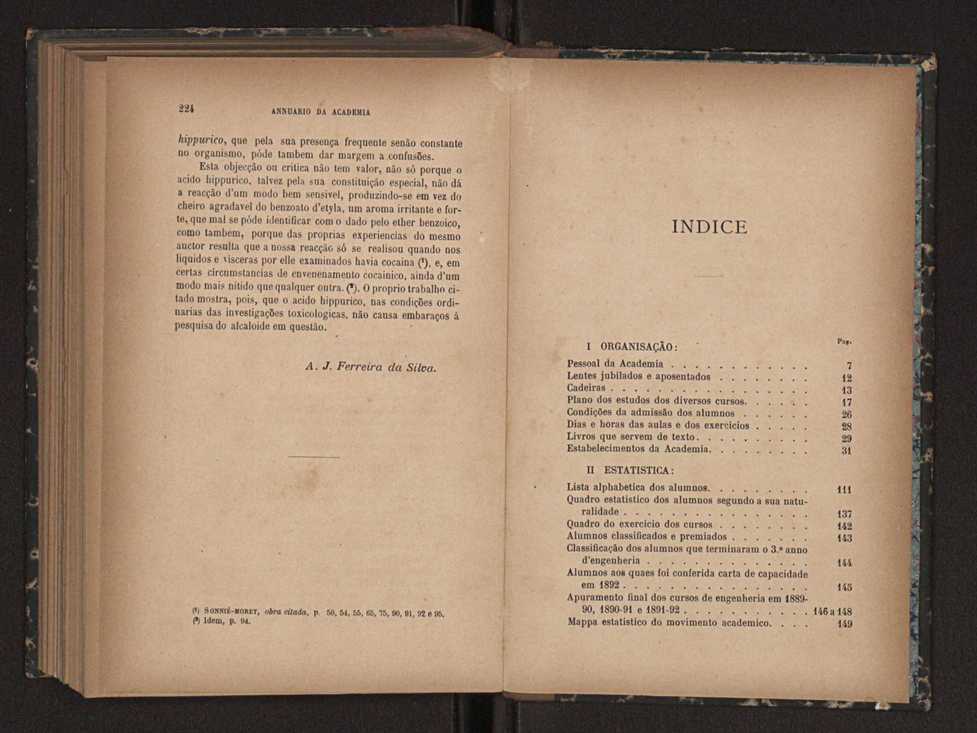 Annuario da Academia Polytechnica do Porto. A. 16 (1892-1893) / Ex. 2 116