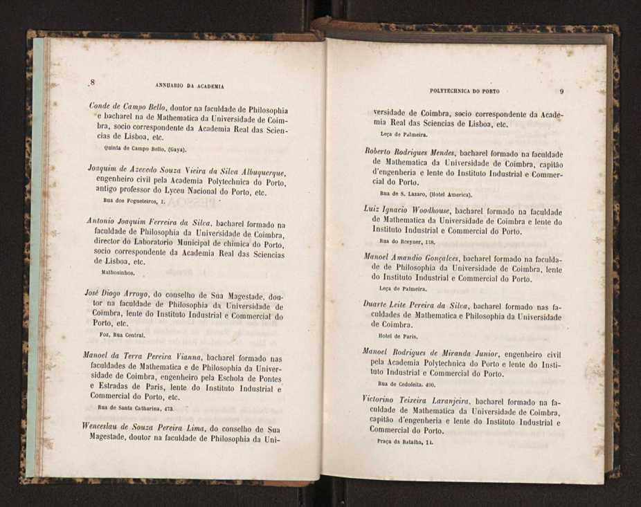 Annuario da Academia Polytechnica do Porto. A. 17 (1893-1894) / Ex. 2 7