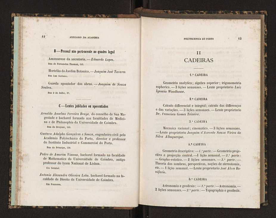 Annuario da Academia Polytechnica do Porto. A. 17 (1893-1894) / Ex. 2 9