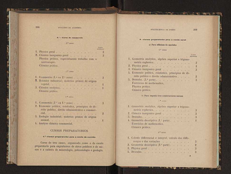Annuario da Academia Polytechnica do Porto. A. 17 (1893-1894) / Ex. 2 109