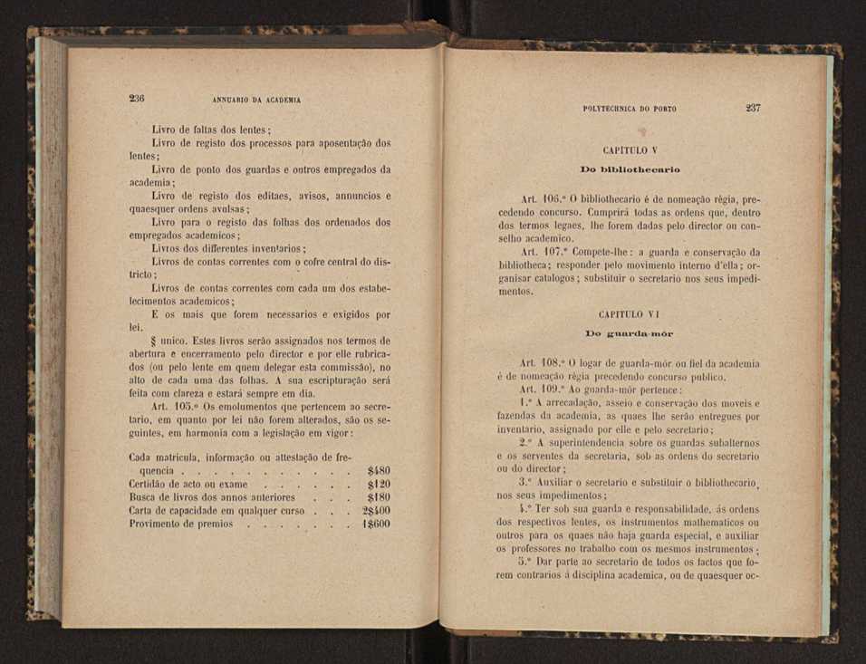 Annuario da Academia Polytechnica do Porto. A. 17 (1893-1894) / Ex. 2 123