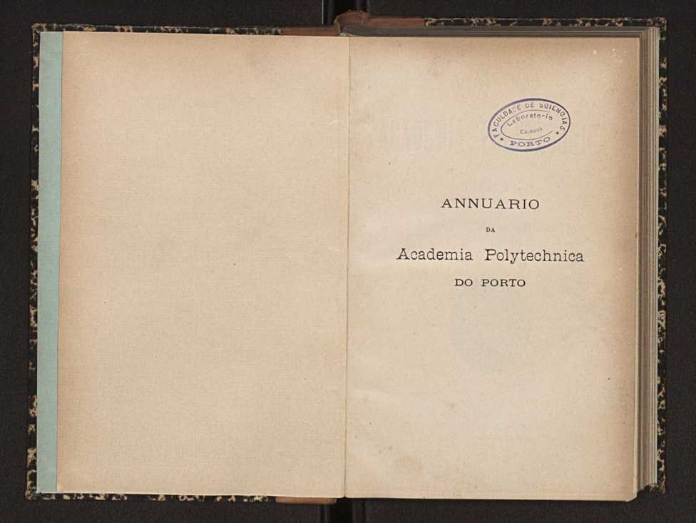 Annuario da Academia Polytechnica do Porto. A. 18 (1894-1895) / Ex. 2 2