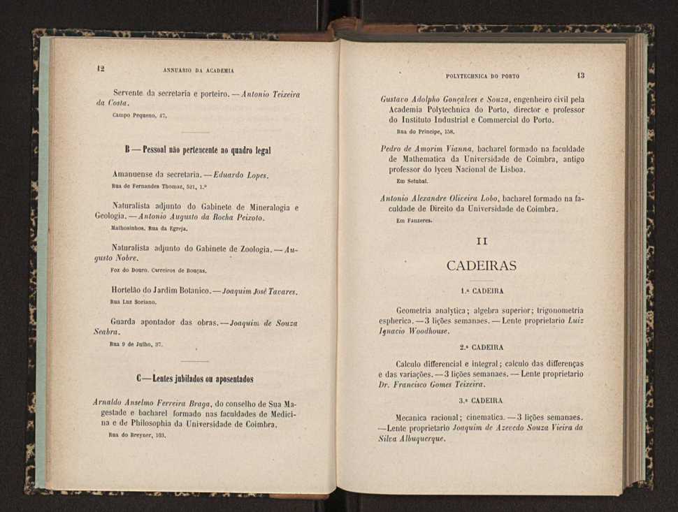 Annuario da Academia Polytechnica do Porto. A. 18 (1894-1895) / Ex. 2 8