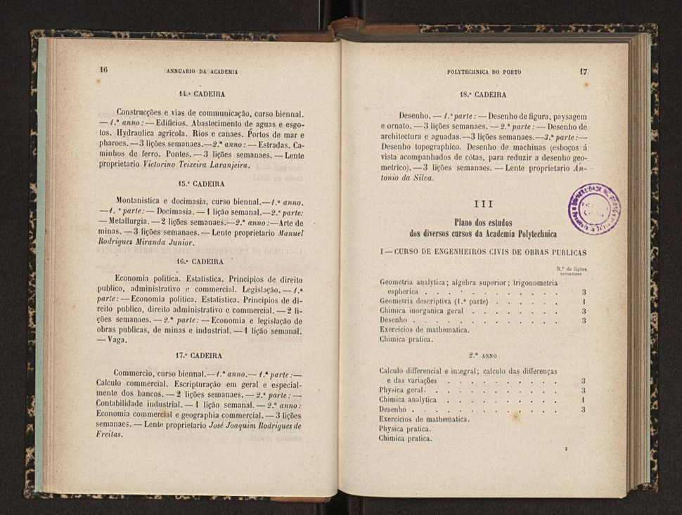 Annuario da Academia Polytechnica do Porto. A. 18 (1894-1895) / Ex. 2 10