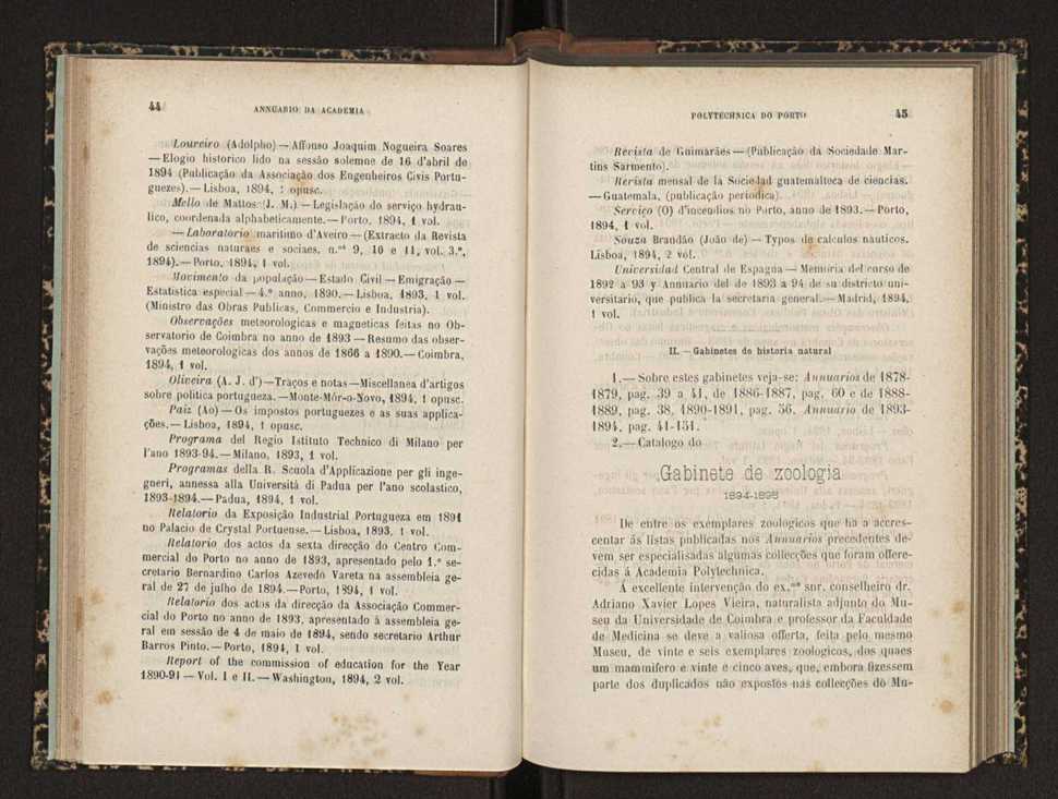 Annuario da Academia Polytechnica do Porto. A. 18 (1894-1895) / Ex. 2 24