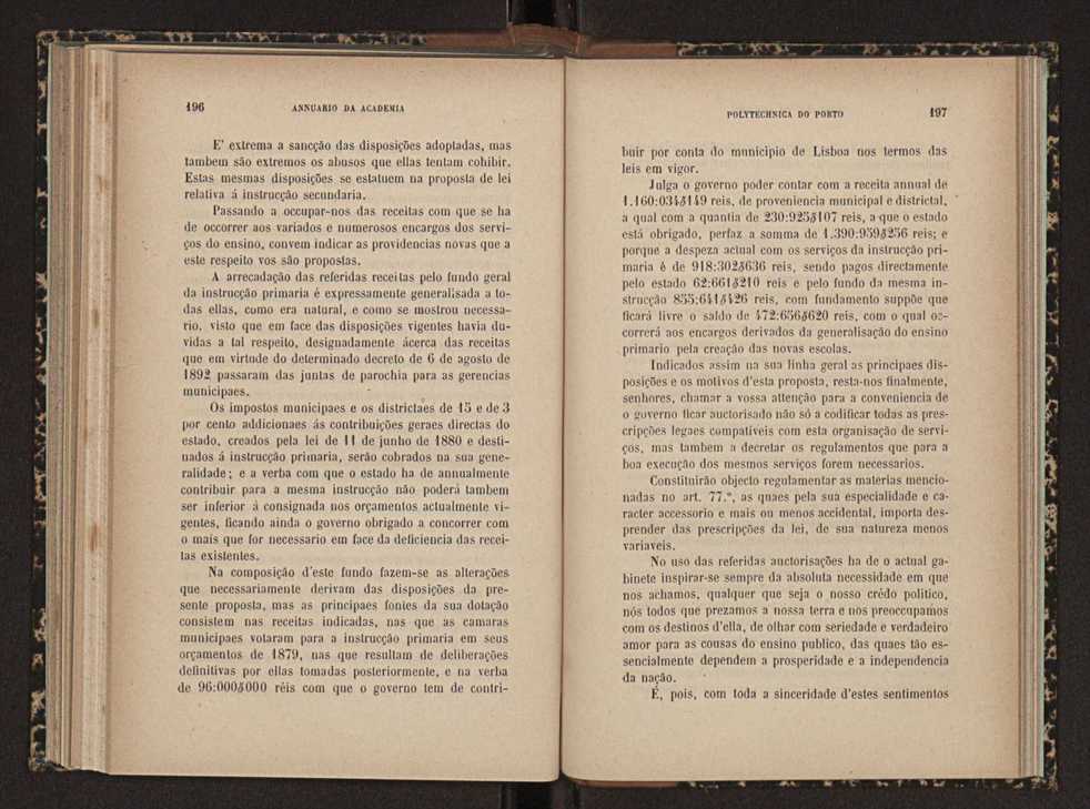 Annuario da Academia Polytechnica do Porto. A. 18 (1894-1895) / Ex. 2 100