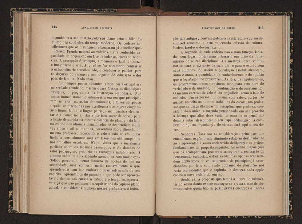 Annuario da Academia Polytechnica do Porto. A. 18 (1894-1895) / Ex. 2 109