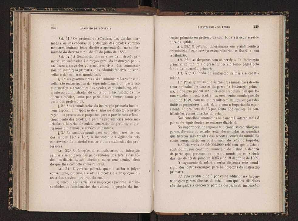 Annuario da Academia Polytechnica do Porto. A. 18 (1894-1895) / Ex. 2 116