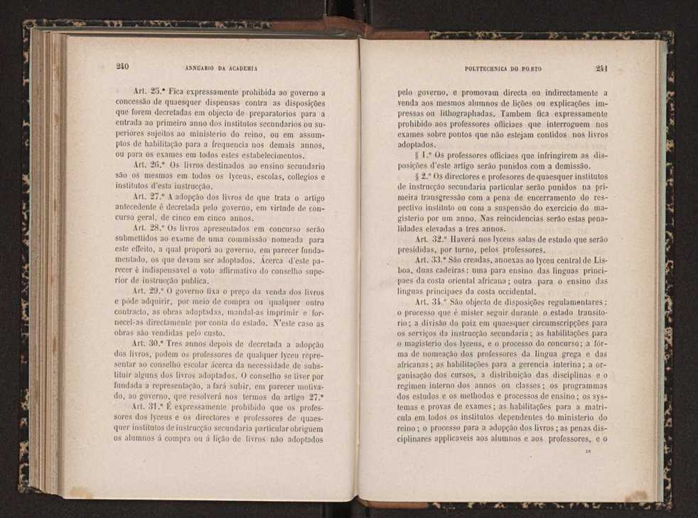 Annuario da Academia Polytechnica do Porto. A. 18 (1894-1895) / Ex. 2 122
