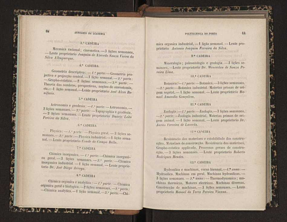 Annuario da Academia Polytechnica do Porto. A. 19 (1895-1896) / Ex. 2 9