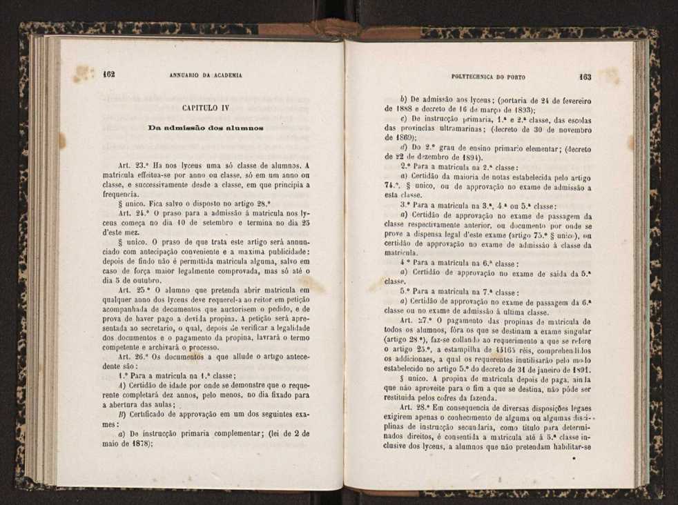 Annuario da Academia Polytechnica do Porto. A. 19 (1895-1896) / Ex. 2 84