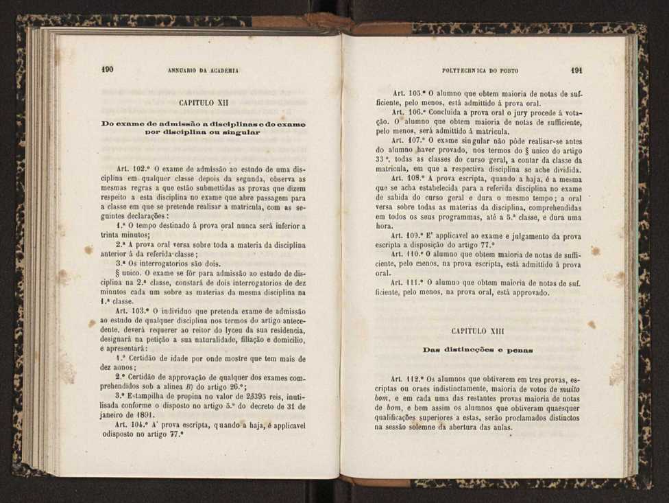 Annuario da Academia Polytechnica do Porto. A. 19 (1895-1896) / Ex. 2 98